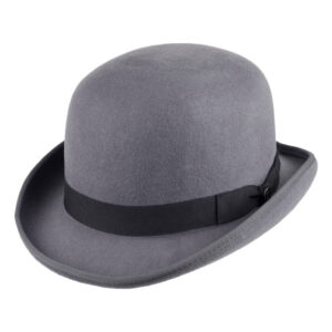 Brown Crushable Wool Felt Trilby Hat