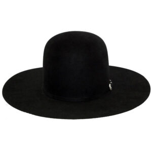 Black Classic Hare Felt Cowboy Hat